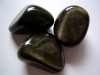 Obsidian Goldobsidian Trommelstein